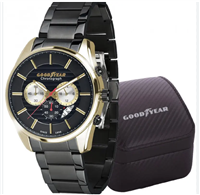 Orologio Goodyear in Acciaio placcato oro giallo G.S01219.01.03